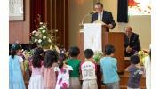 子ども祝福式を行いました。